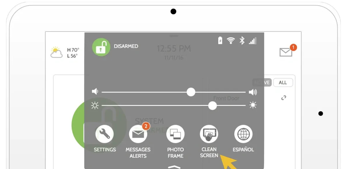 How to Clean My Panel Screen